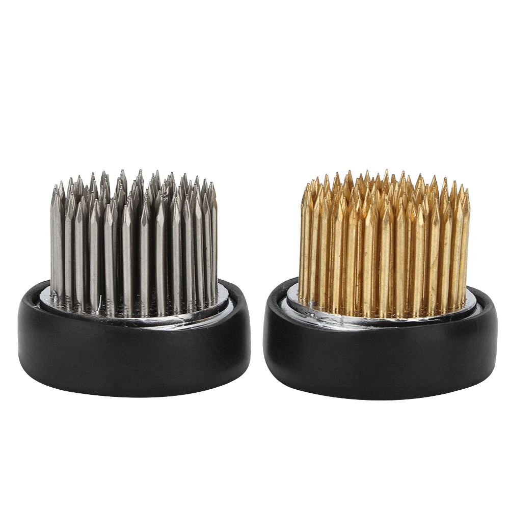 2Pcs Copper Stainless Steel Round Shape Flower Kenzan Needle Flower Arrangement Accessory Tool