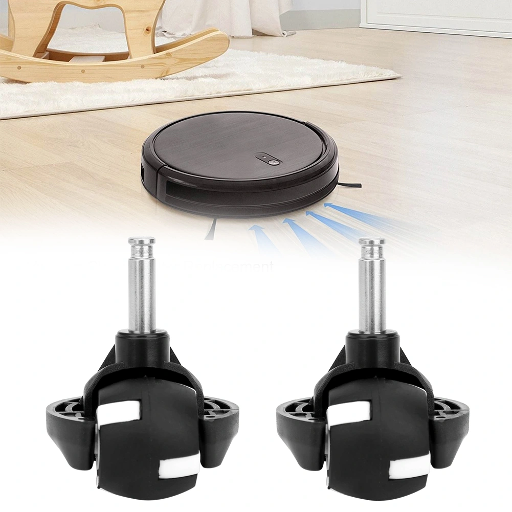 2Pcs Sweeping Robot ABS Universal Wheels Replacement Accessory Fit for Deebot N79/N79S