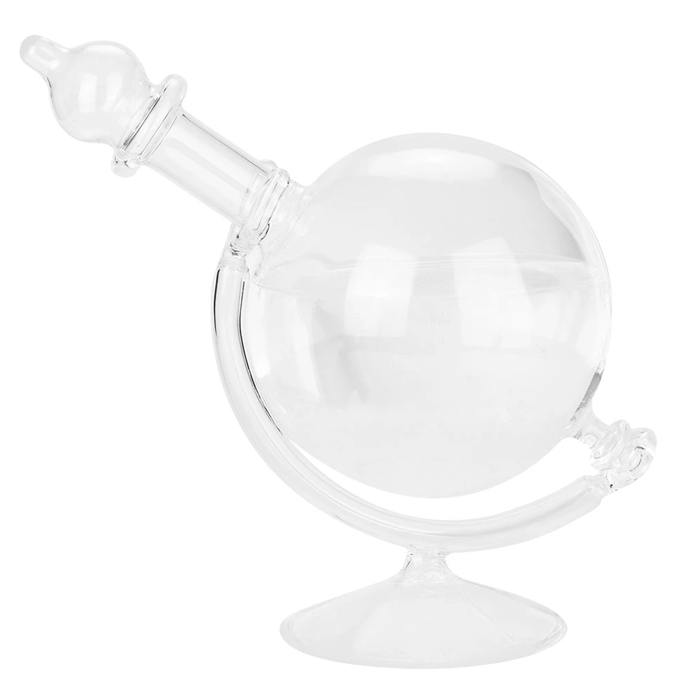 Globe Water Shape Weather Forecast Crystal Bottle Windstorm Glass Home Decor Gift