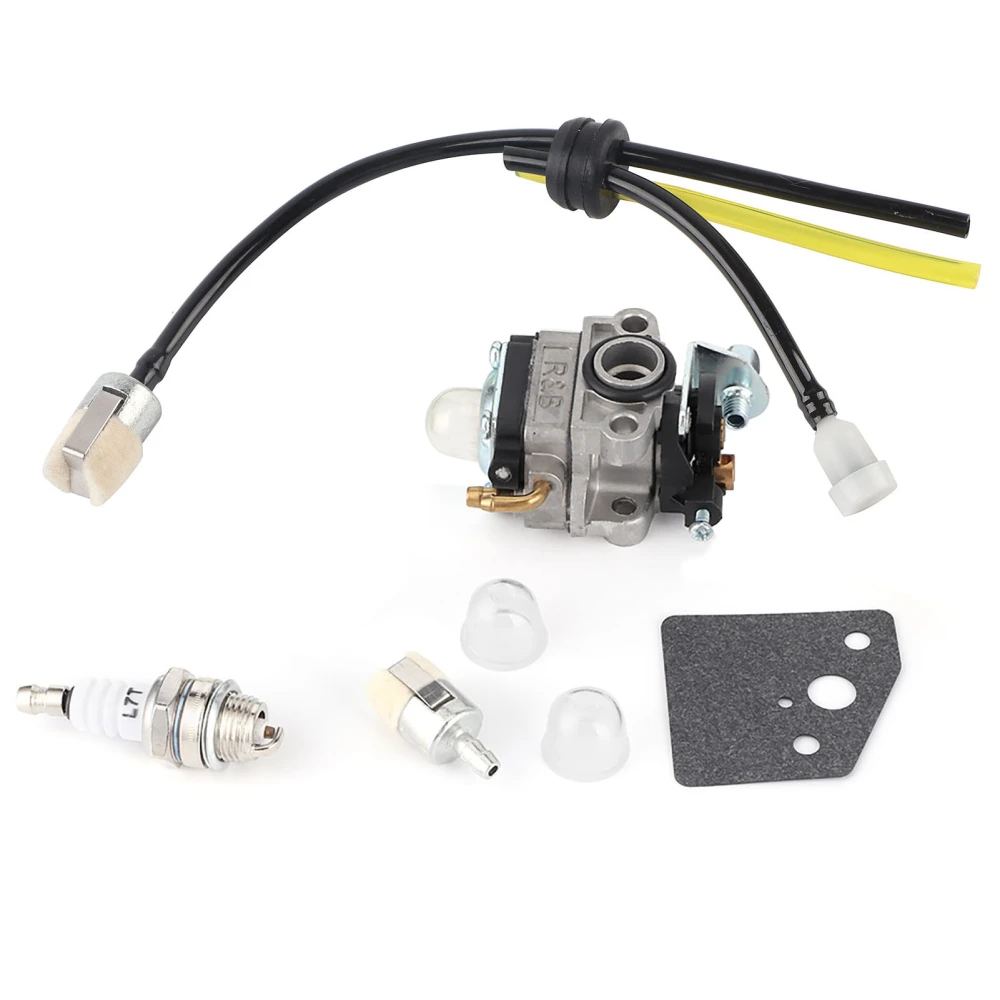 Carburetor Carb Fuel Line Kit Fit for GX31 GX22 FG100 Little Wonder Mantis Tiller 16100‑ZM5‑80