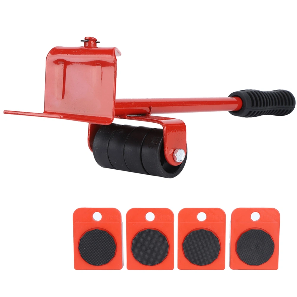 Furniture Mover Lifter Easy Slides Heavy Duty Transport Lifting Roller Tool with Ripping Bar