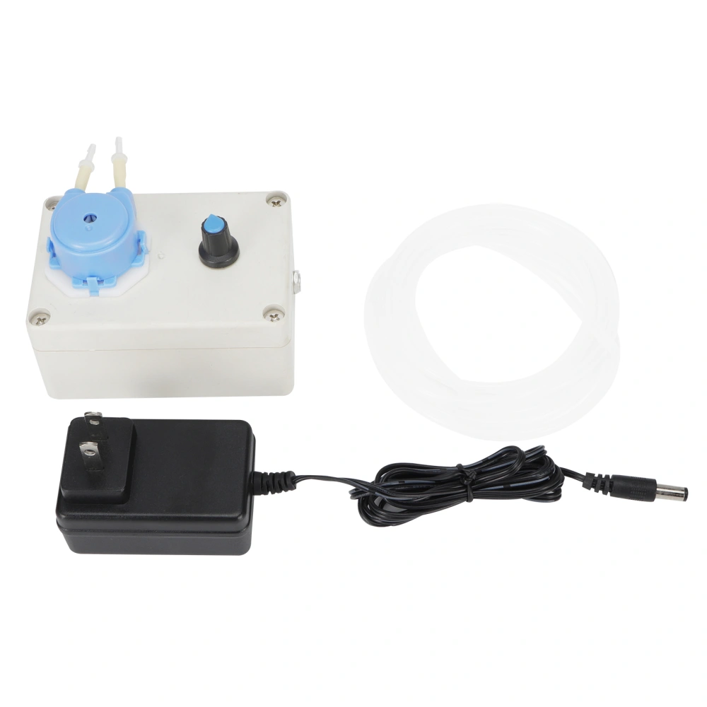 Adjustable Flow Peristaltic Liquid Pump Self‑Priming Dosing Water Pump for Laboratory US 100‑240V