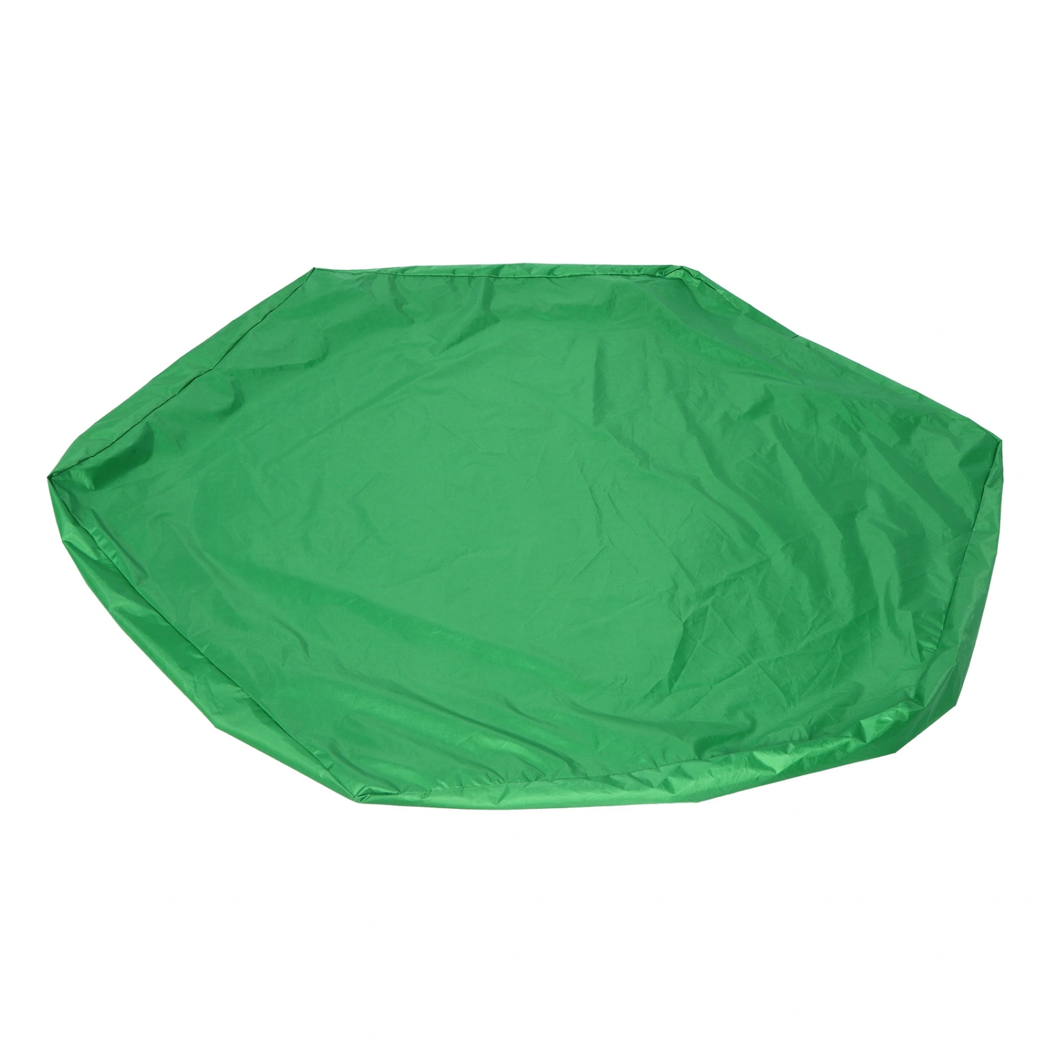Waterproof Hexagonal Children Sand Pit Cover Protector Garden Bathing Pool Sun ShadeGreen 140x110x20cm