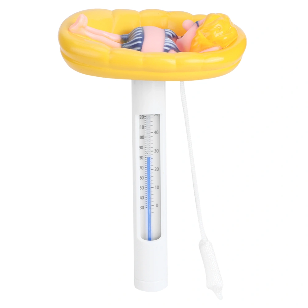 Lovely Cartoon Shape Floating Swimming Pool Thermometer Temperature Meter with ℉/℃ Display