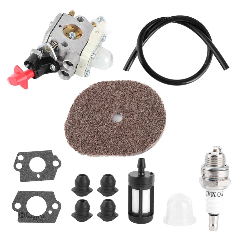 Air Filter Cleaner Carburetor Set for Stihl FS50 FS56 FS40 FS70 FC56 FC70 ZAMA C1M&#8209;S267A