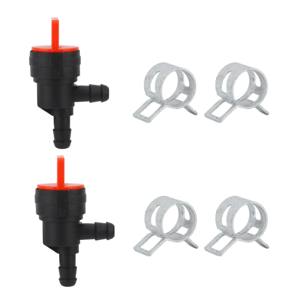 2Pcs 90 Degree Fuel Shut Off Valve Fit for Briggs & Stratton 698181 494539 697944