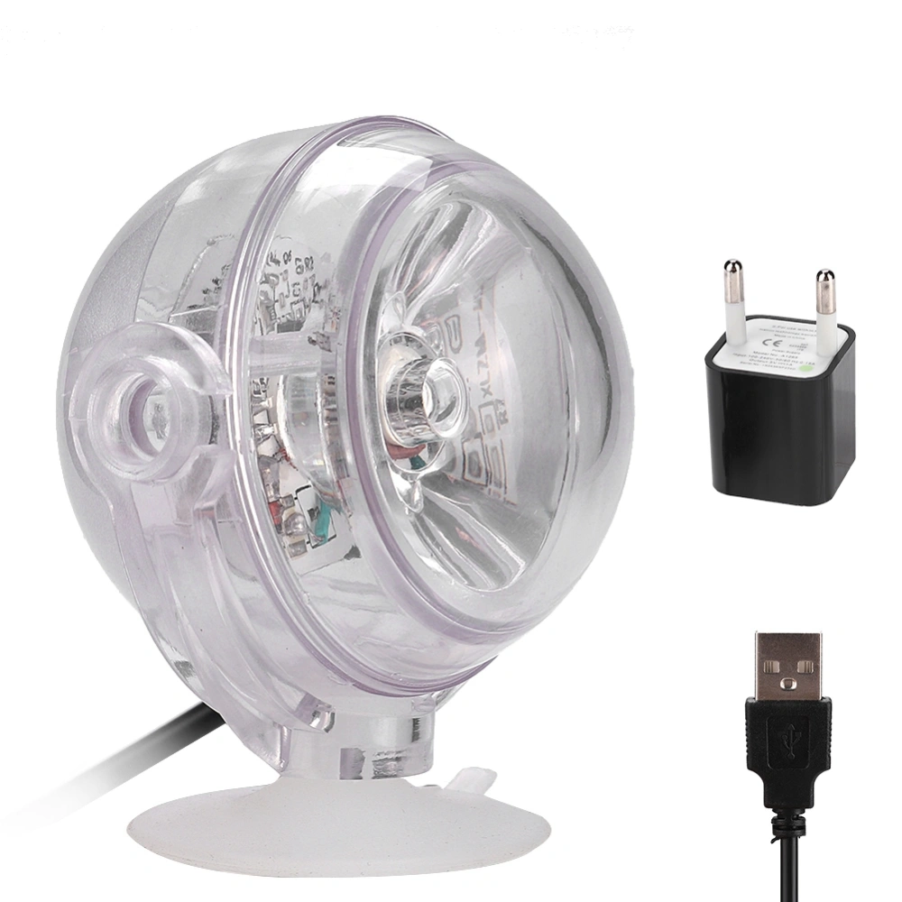 EU Plug AC110-240V LED Underwater Light Multicolor Waterproof Spotlight Lamp Multicolor