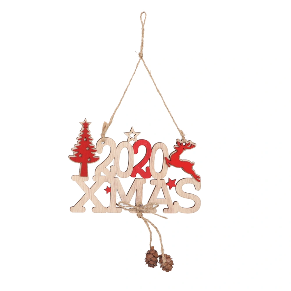 Innovative 2020 Number Shape Hanging Decor for Christmas Tree Ornament Decoration (2020 + XMAS)