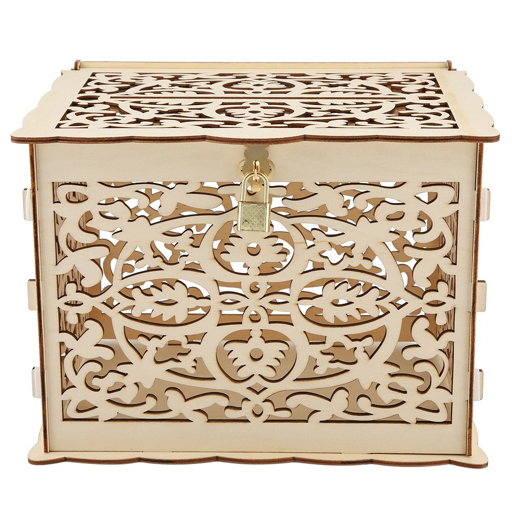 Wedding Card Box with Keys DIY Money Gift Box For Birthday Party