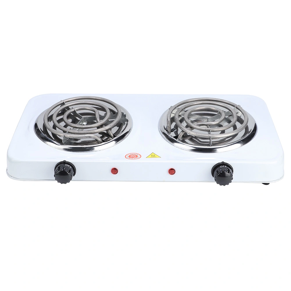 Electric Double Burners Hot Plate Countertop Buffet Stove Heating Plate Outdoor Stove 220V EU