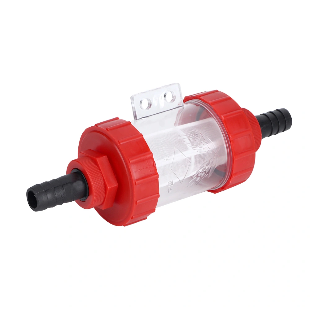 Agricultural in Line Mesh Filter High Flow Water Pump Transparent Filter (G3/4in)
