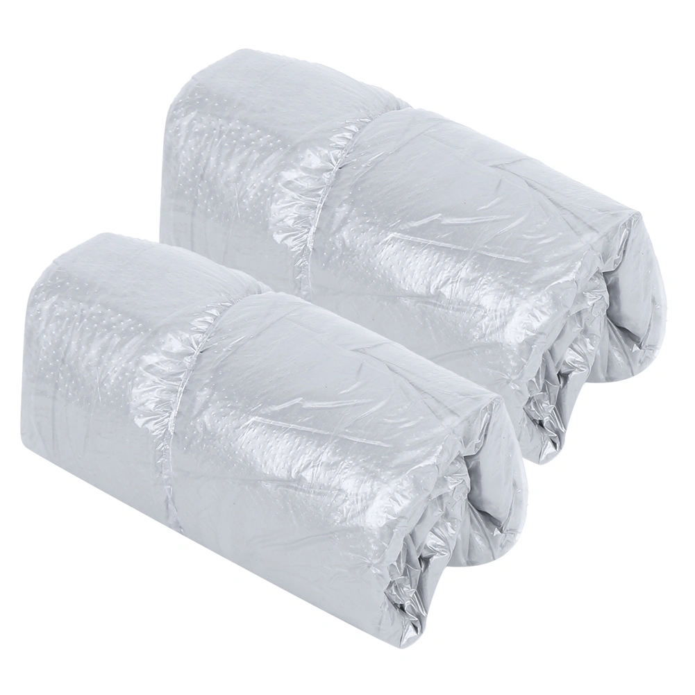 80Pcs Disposable Thick Shoe Cover Waterproof Non-slip Dustproof Shoes Protector