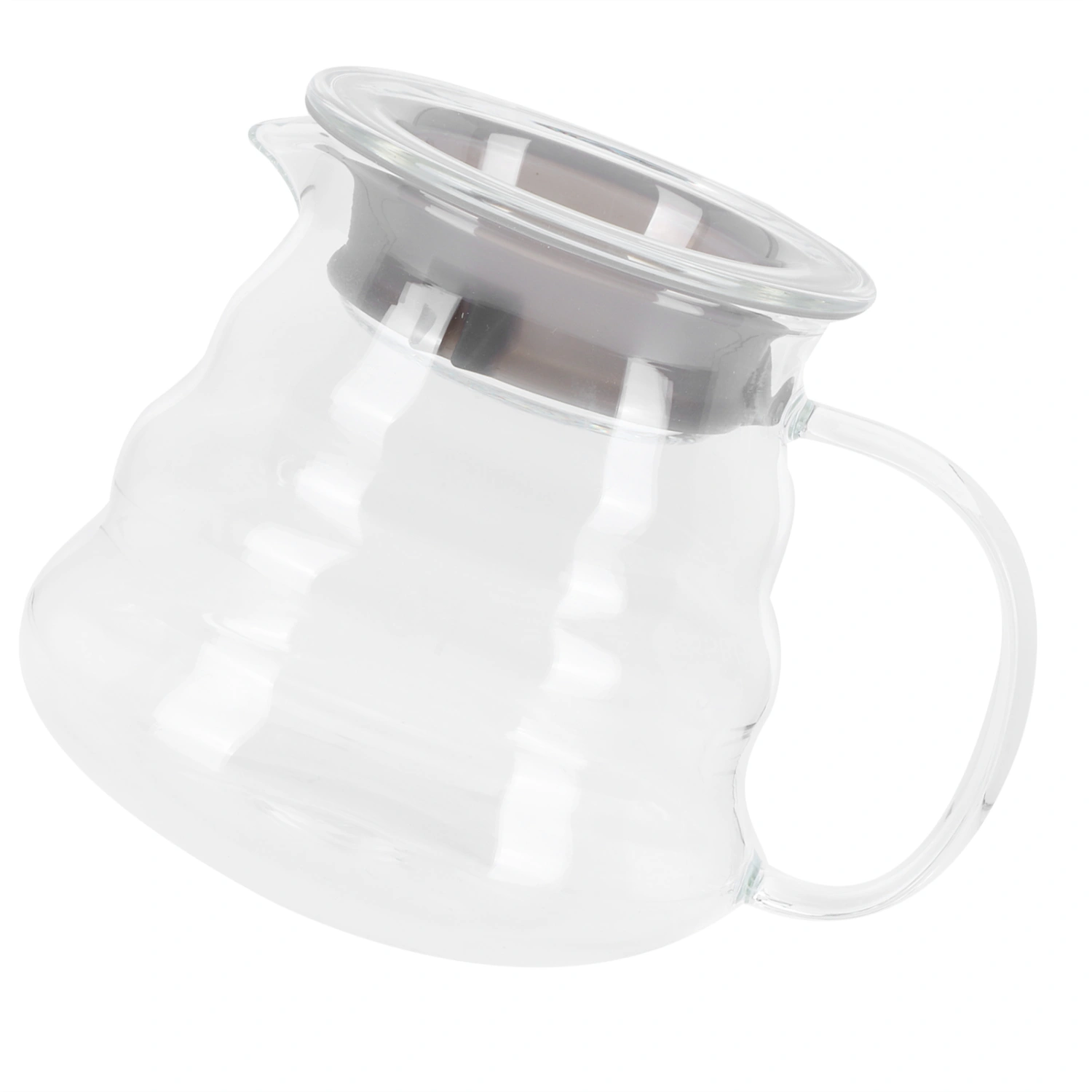Glass Coffee Server Professional Glass Coffee Carafe Coffee Pot for Bar Kitchen Counter300ml
