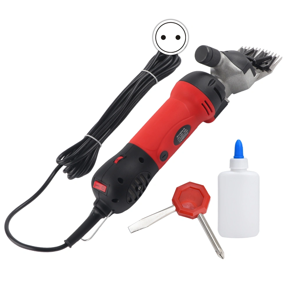 Adjustable Speed Portable Electric Sheep Clipper Wool Shearing Shears for FarmEU Plug 220V