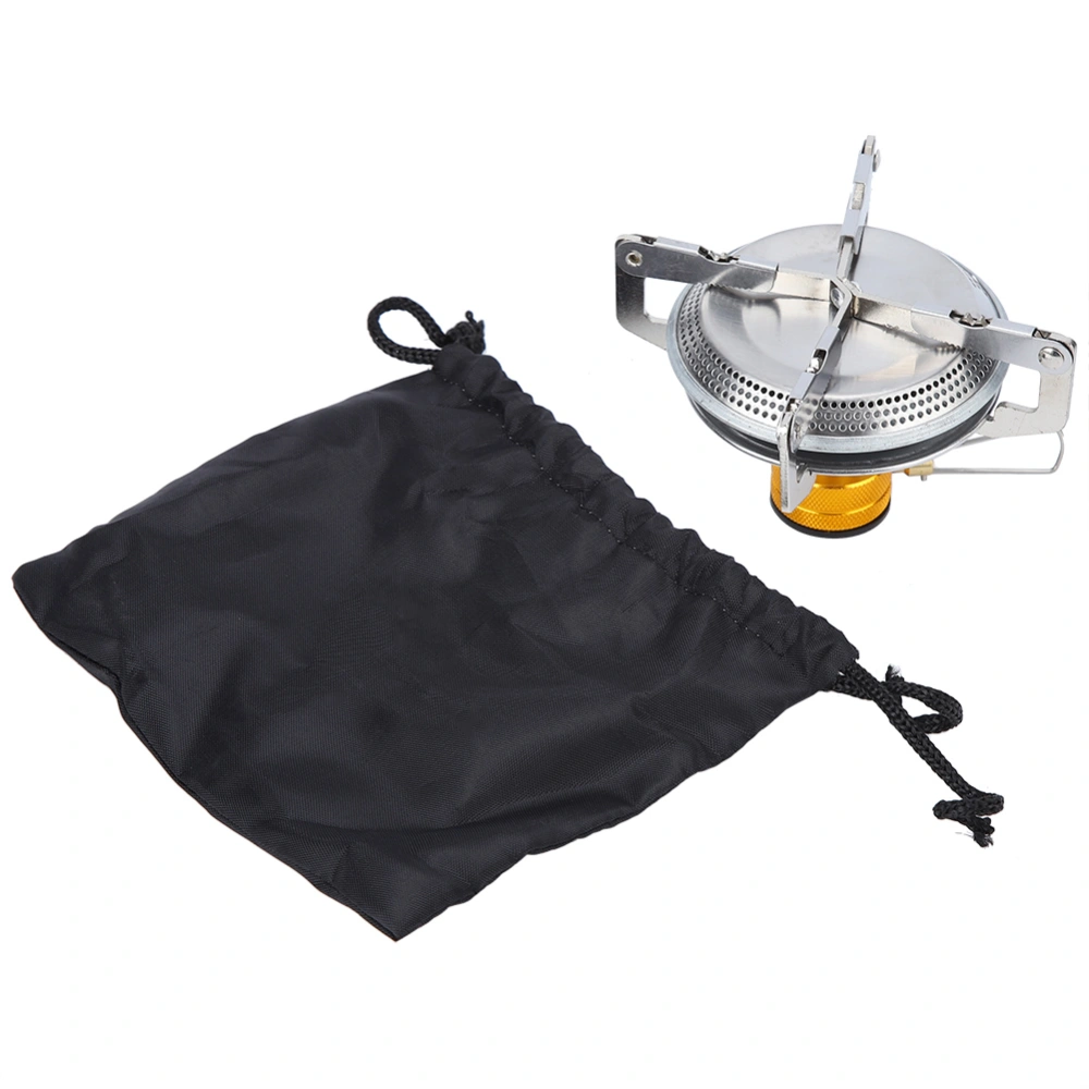 Outdoor Tray Burning Portable Mini Camping Picnic Stove Foldable Picnic Furnace