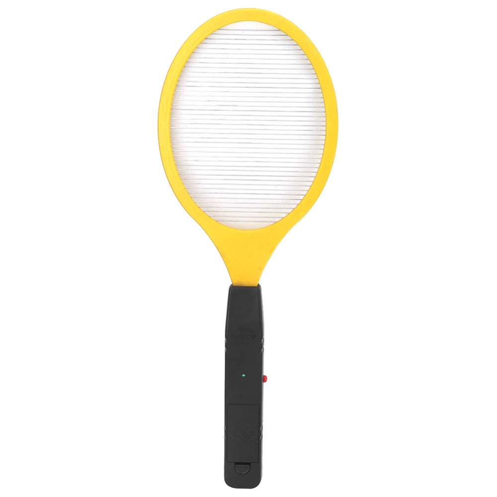 Cordless Battery Power Electric Fly Mosquito Swatter Bug Zapper Racket Insects Killer (yellow)