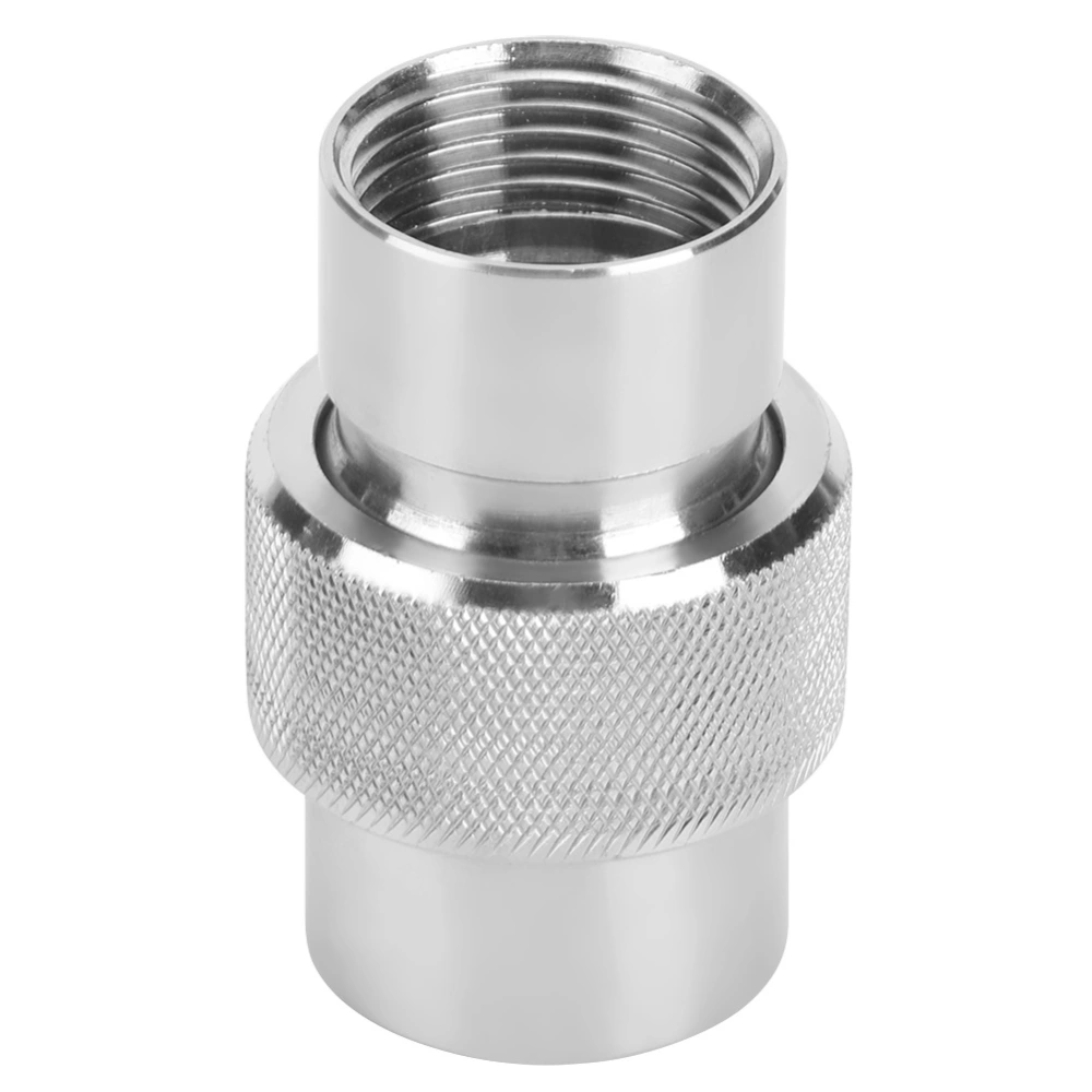 Stainless Steel Fountain Straight Connector Landscape Adapter G1in Female Thread