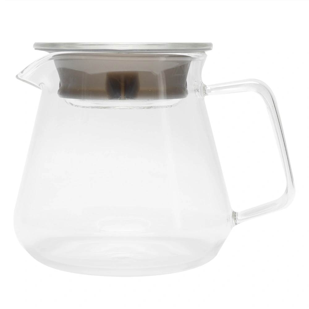 Glass Pour Over Coffee Maker Coffee Pot Kettle for Home Office Cafe Shop Supplies500ml