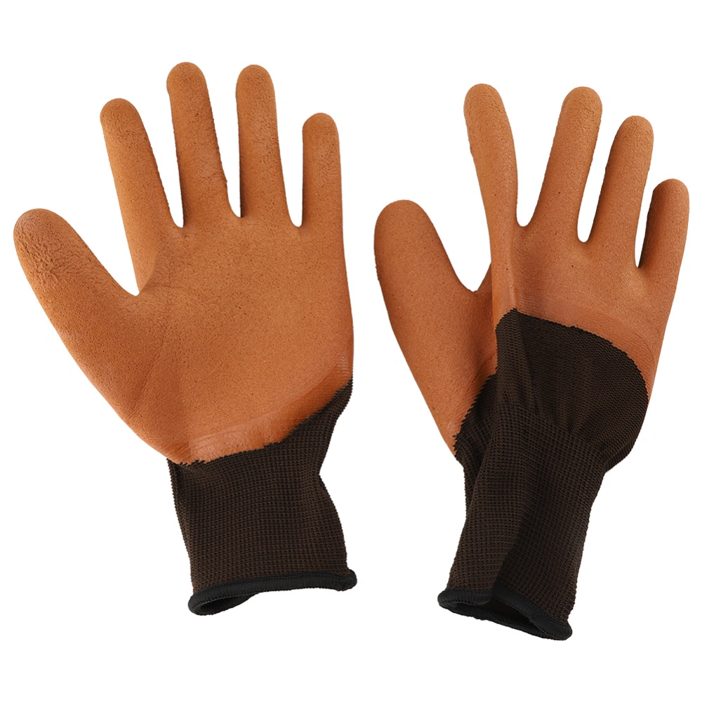 1Pair Non slip Waterproof Labor Work Garden Gloves Handling Gloves