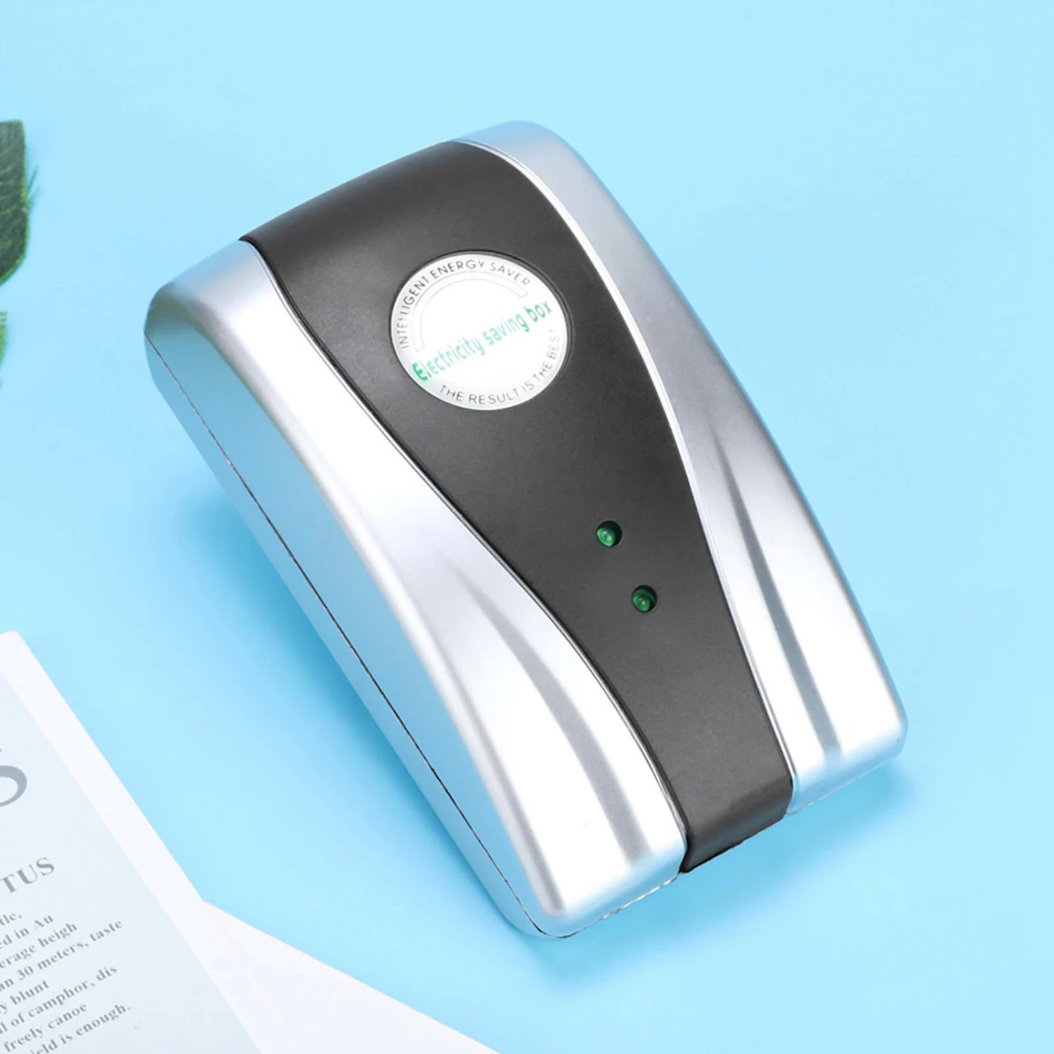 30000W Home Electricity Energy Saving Device Power Saver Voltage Stabilizer EU Plug 90-250V