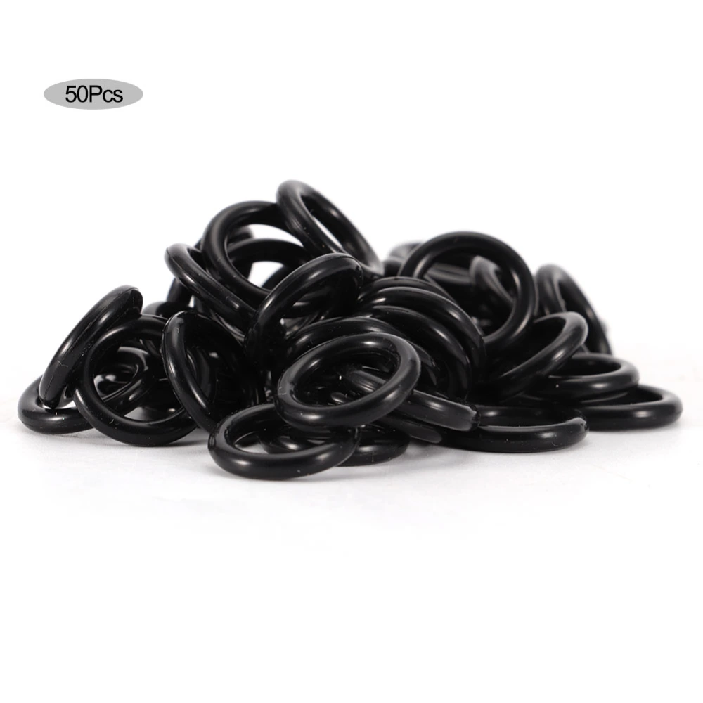 50pcs Irrigation Equipment O Type PVC Waterproof Ring Sealing Rings For Pipe Joint