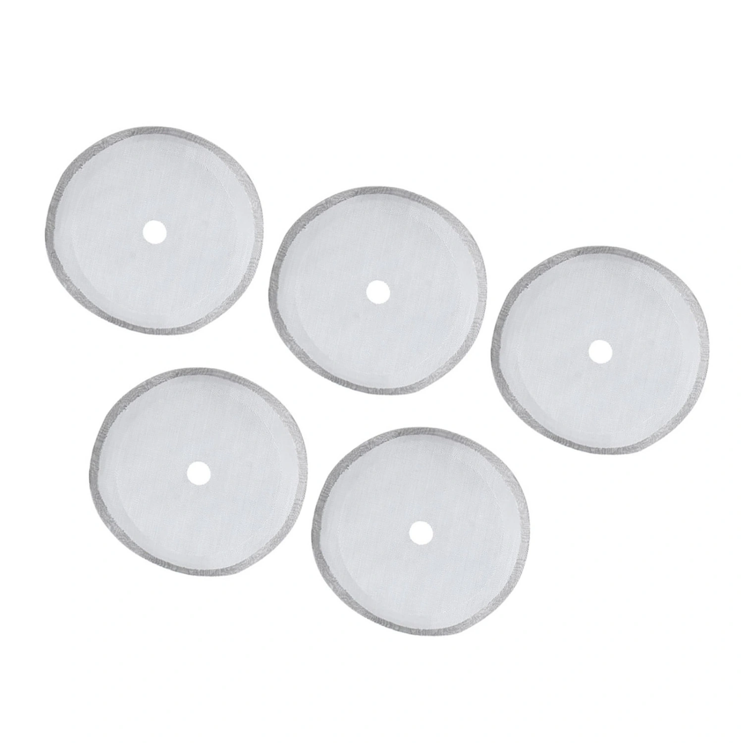 5Pcs 304 Stainless Steel Coffee Filter Portable Detachable Coffee Pot Mesh Filter AccessoryM 800ml