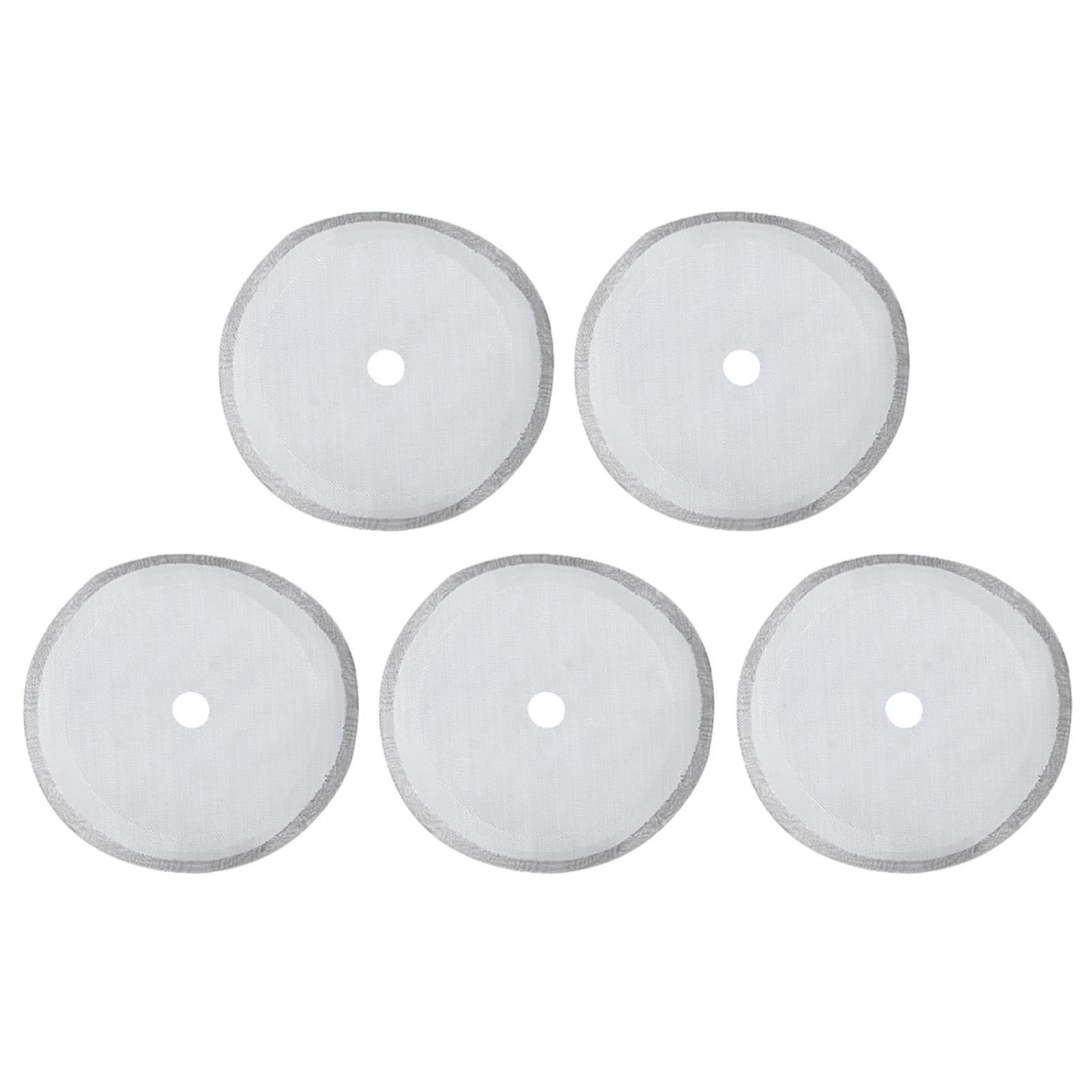 5Pcs 304 Stainless Steel Coffee Filter Portable Detachable Coffee Pot Mesh Filter AccessoryM 800ml