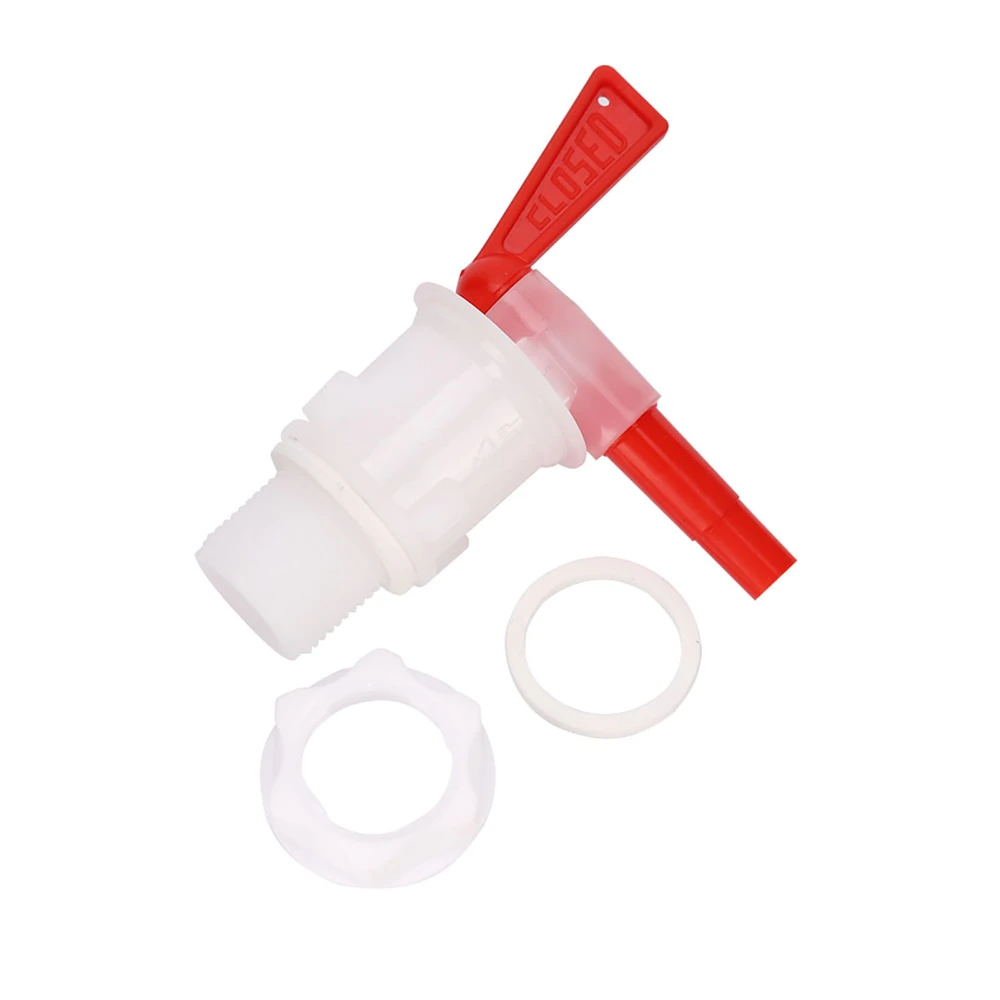 Red Plastic Beer Brew Bucket Tap Faucet Bottling Spigot for Beer Brewing