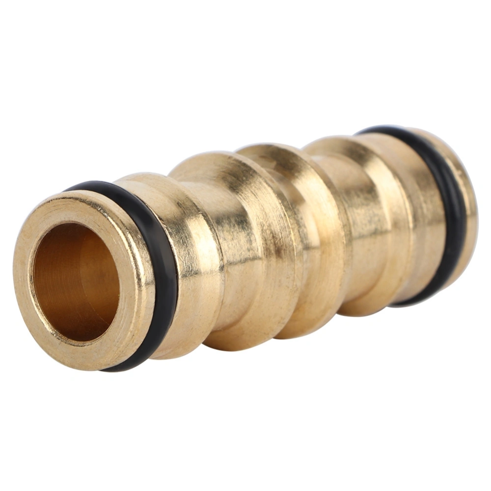 Brass Hose Tap Connector Threaded Garden Water Pipe Adaptor Fitting