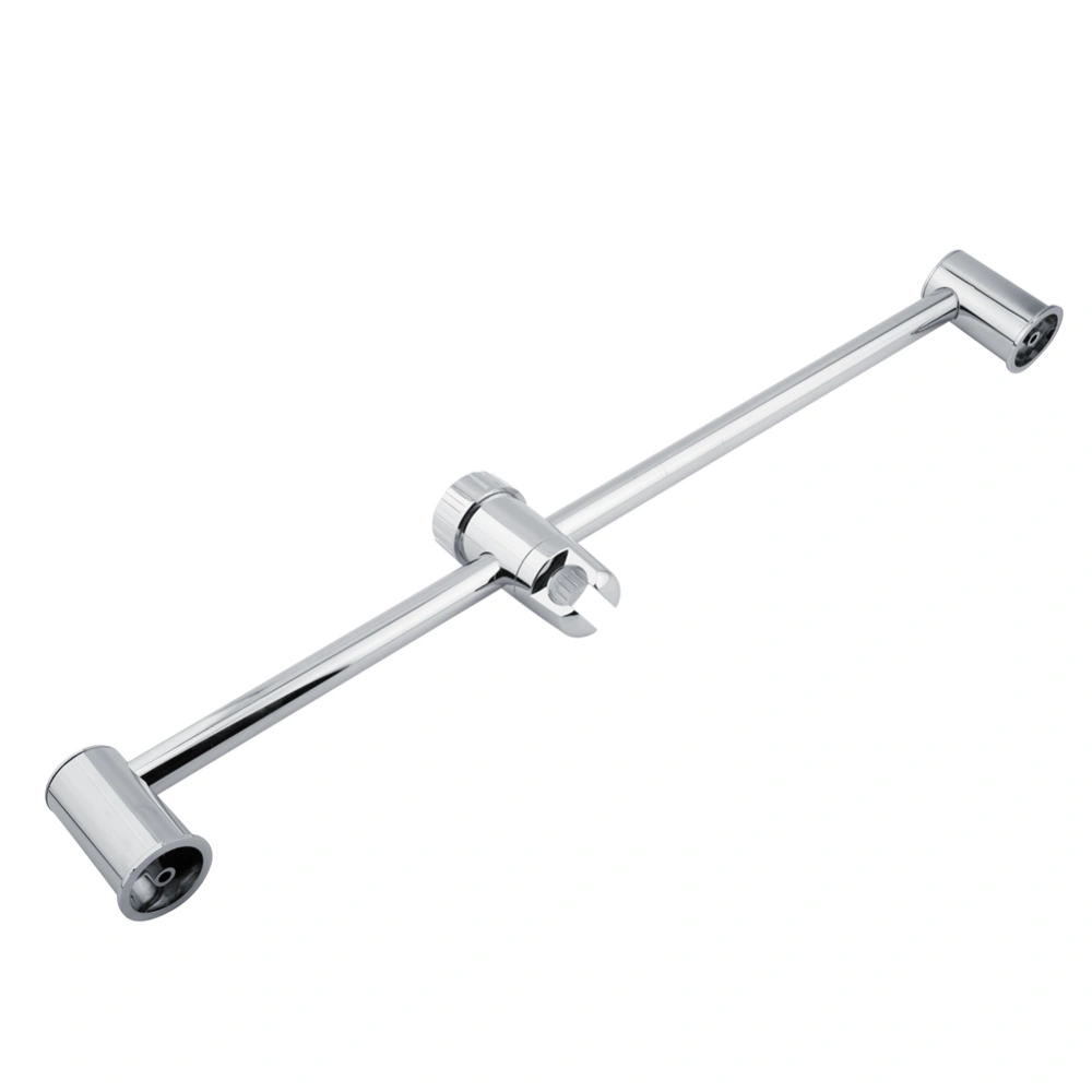 Adjustable Chrom Plated Bathroom Shower Head Lift Stand Rod Lifter