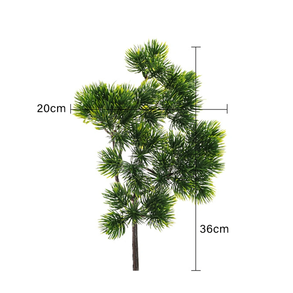 Simulation Beauty Pine Pine Leaves Pine Branch Cypress Decorative Leaves Pine Needles Pine Cypress Tree Leaves