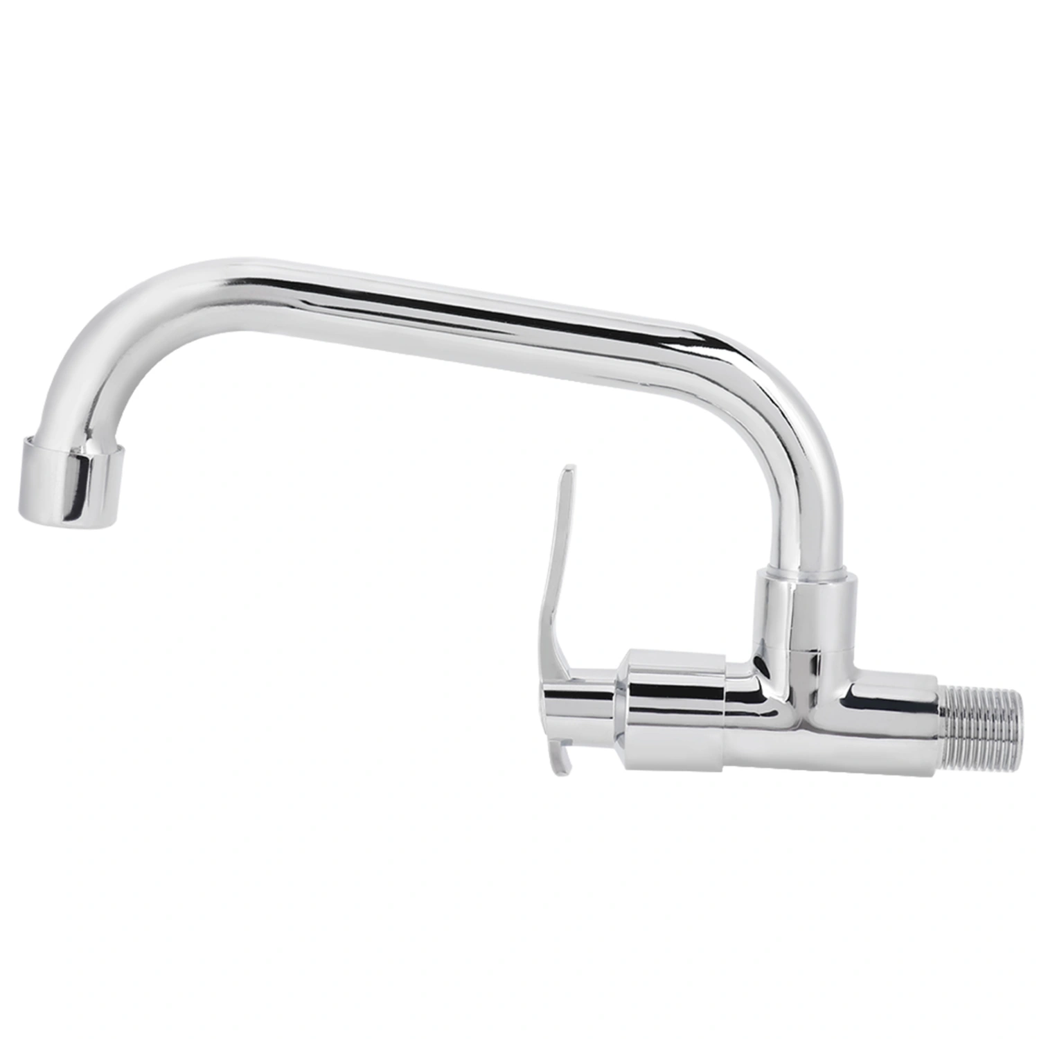 G1/2in Wall Mounted Single Cold Water Tap Sink Water Faucet for Home Kitchen Use