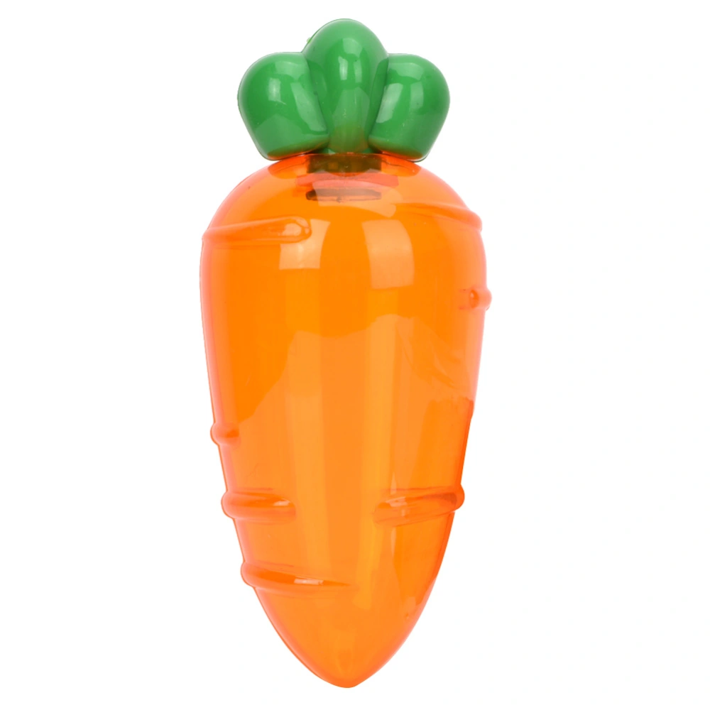 12Pcs Cartoon Carrot Shape Candy Box Wedding Baby Shower Gift Candy Box (Transparent Orange)