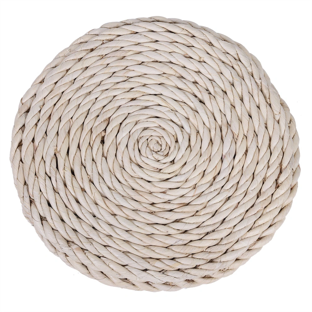 Tatami Cushion Round Weave Nature Handmade Straw Woven Seat Cushion Floor Cushion