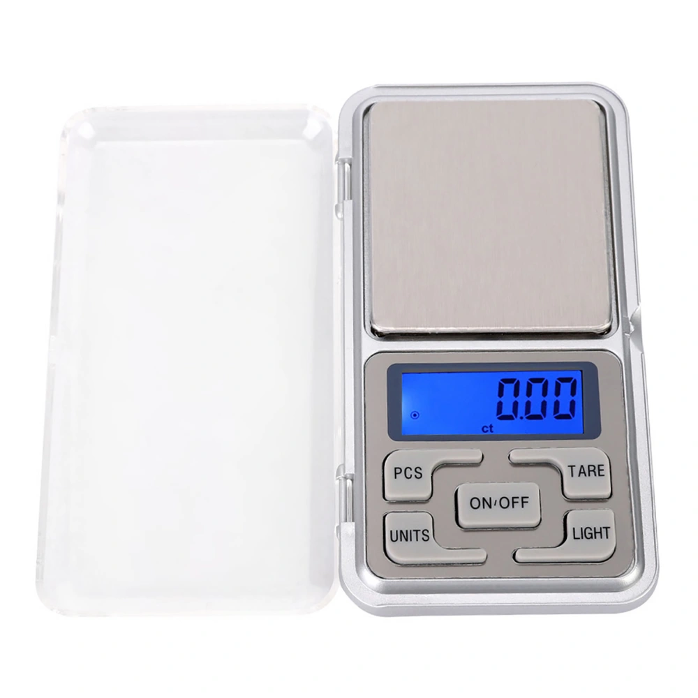 500g 0.1g Portable Mini Pocket Scale Digital Electronic Food Scale with Backlight High Accuracy