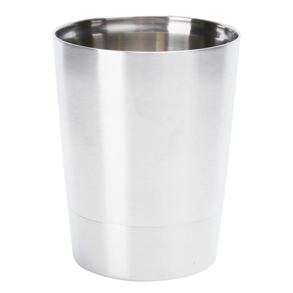 Coffee Cup 304 Stainless Steel Double Layer Mirror Finish Outdoor Portable Water Cup 263ml S