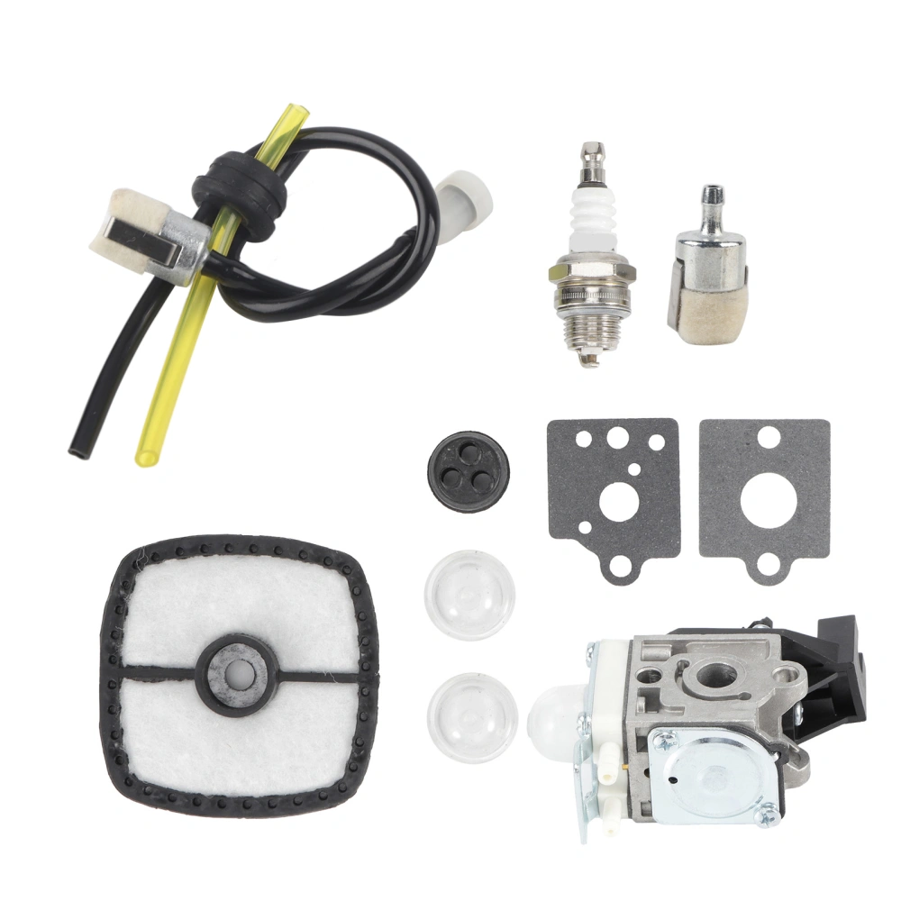 Carburetor Set Carb Replacement for Echo SRM‑225 PAS‑225 PE225 PPF225 SHC225 SRM225U Trimmer