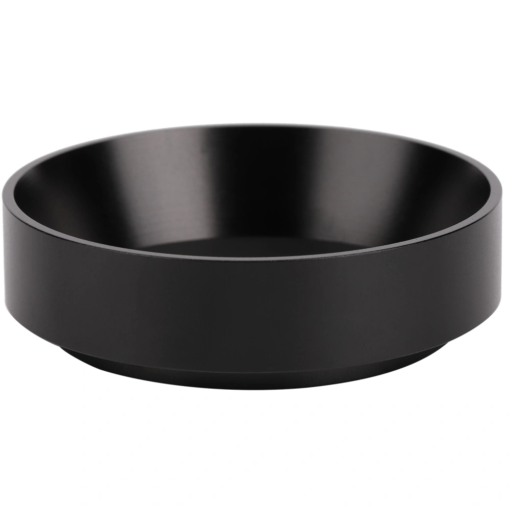 Coffee Powder Dosing Ring Funnel with Magnetic Replacement Coffee Maker AccessoryBlack 51mm with Magnetic