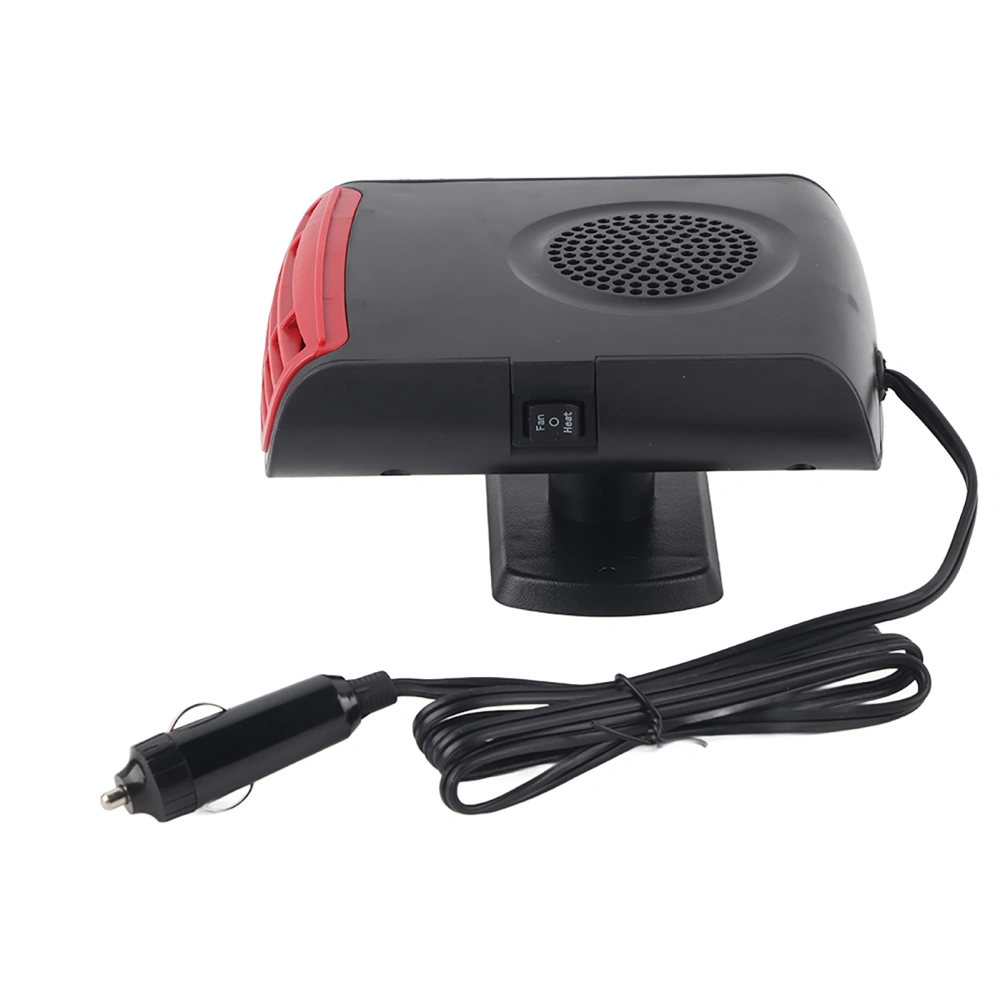 150W 12V Portable Car Heater Windshield Defroster Compact Heating Fan for Vehicle Use