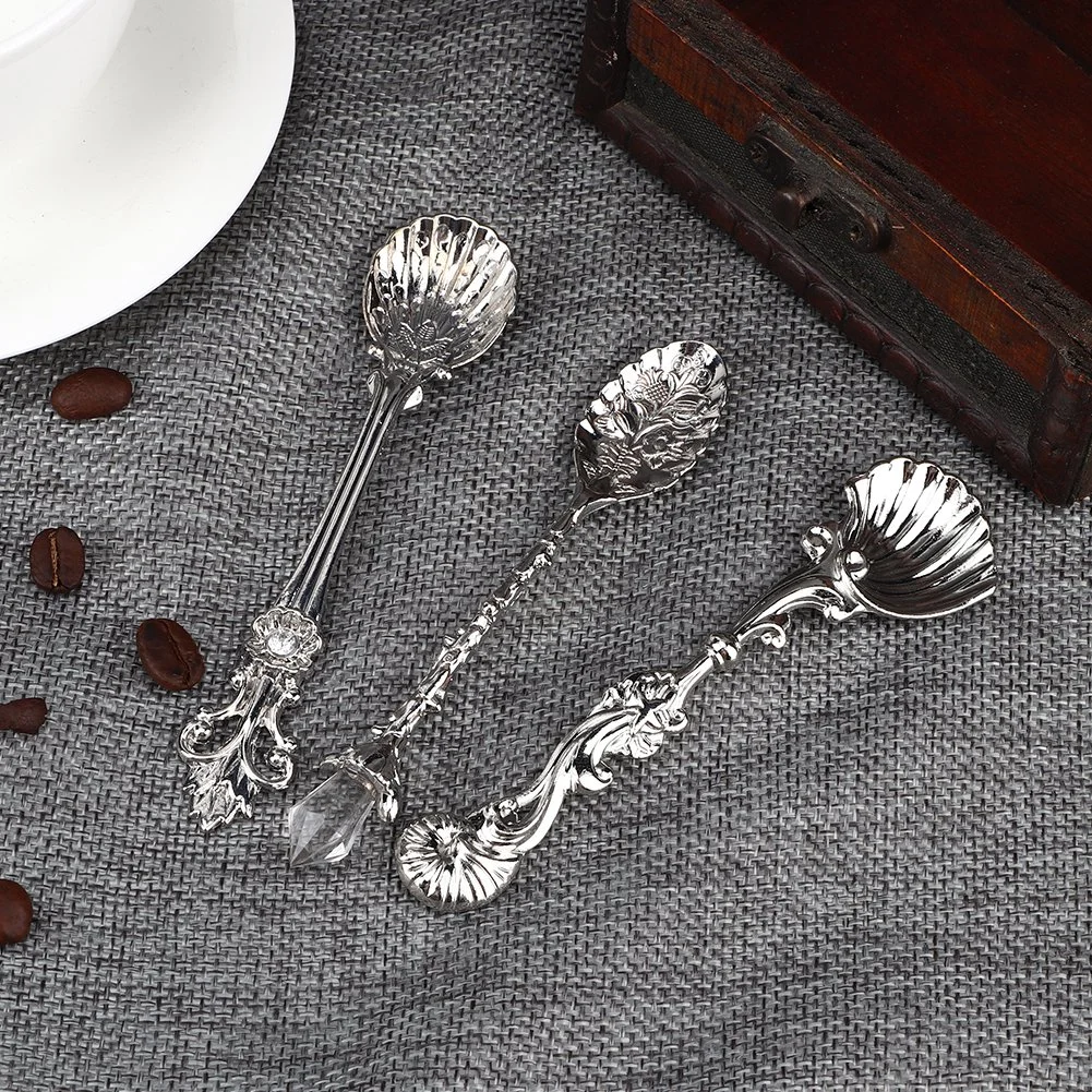 Vintage Style Cutlery Coffee Spoon Dessert Spoon Teaspoon Kitchen Tableware