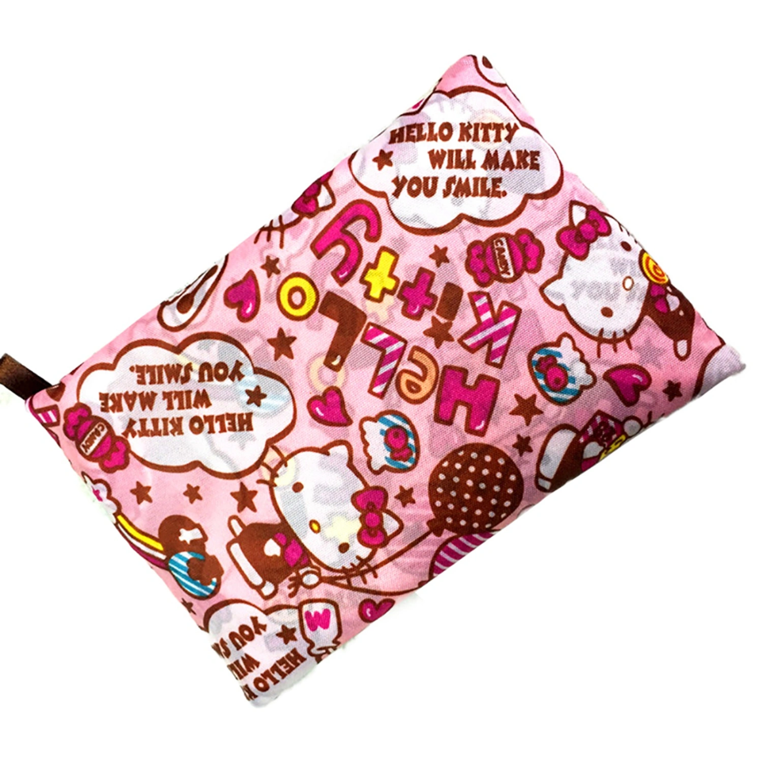Large Capacity Travel Shoulder Folding Environmental Protection Bag Cute Cartoon Folding Shopping Bag