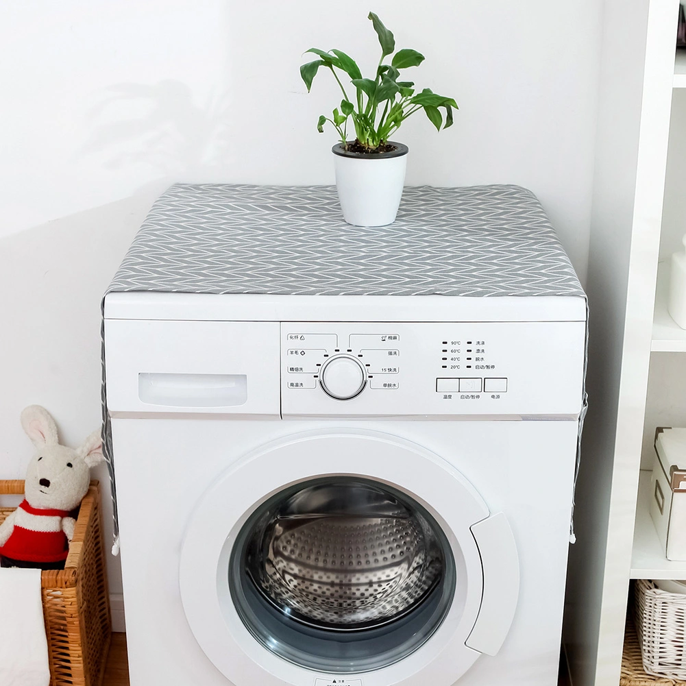 Multi purpose Cotton Linen Dustproof Cover Protector for Fridge Washing Machine (51' x 21')