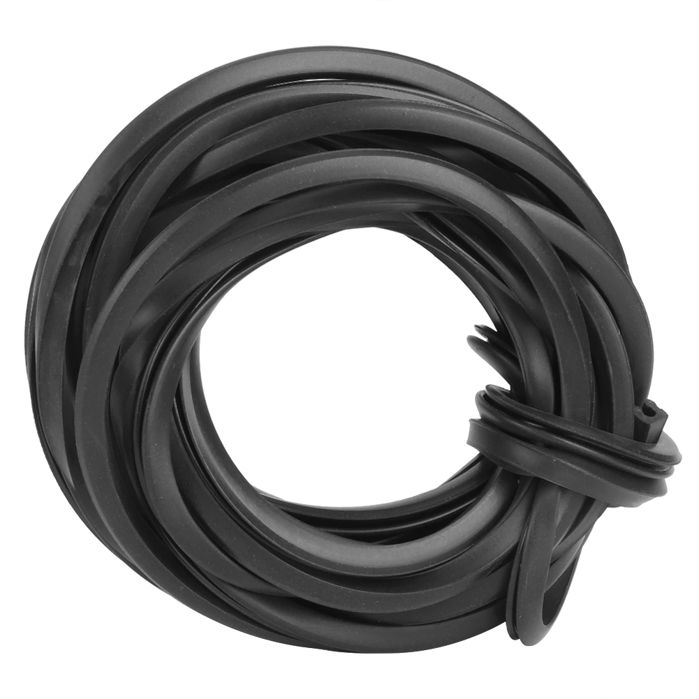 Black Greenhouse Rubber Strip Line Cable Greenhouse Accessories Supplies for Glass Sealing4m