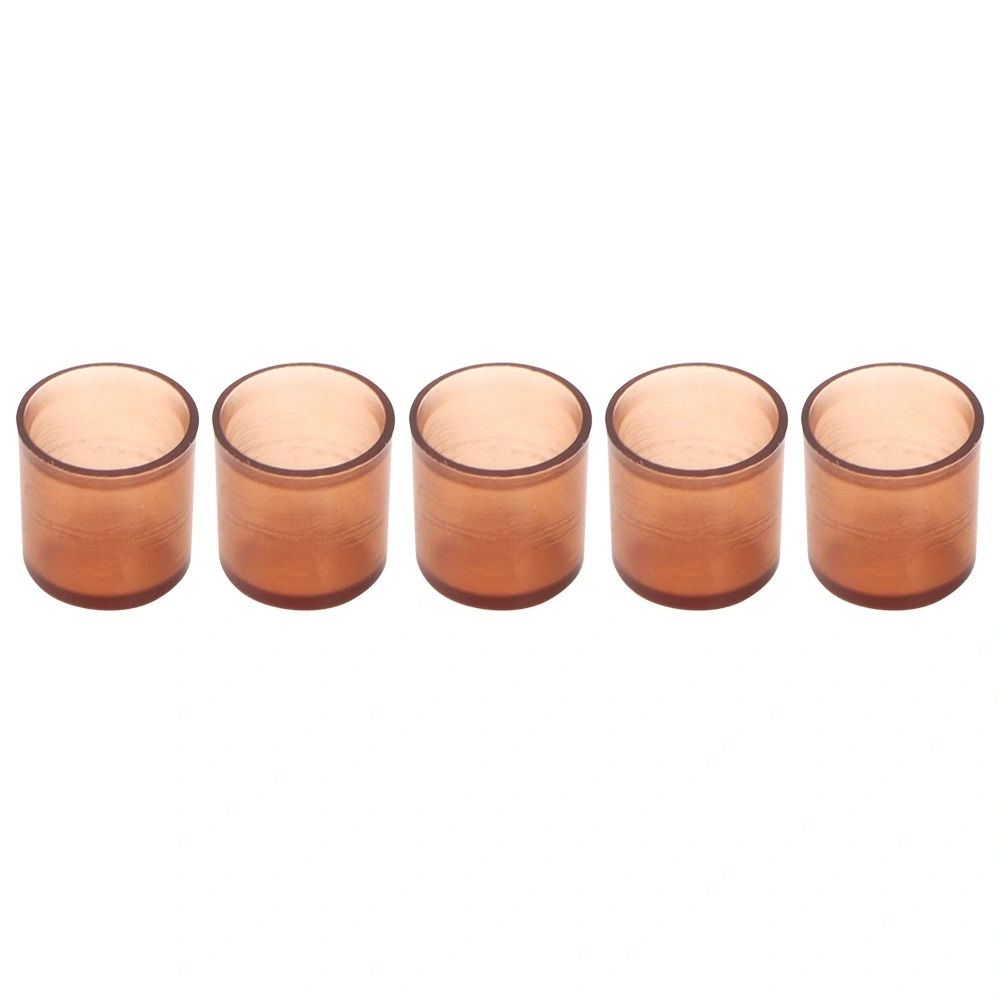 500Pcs Plastic Brown Cell Cups Queen Rearing Honey Bee Beekeeping Supplies