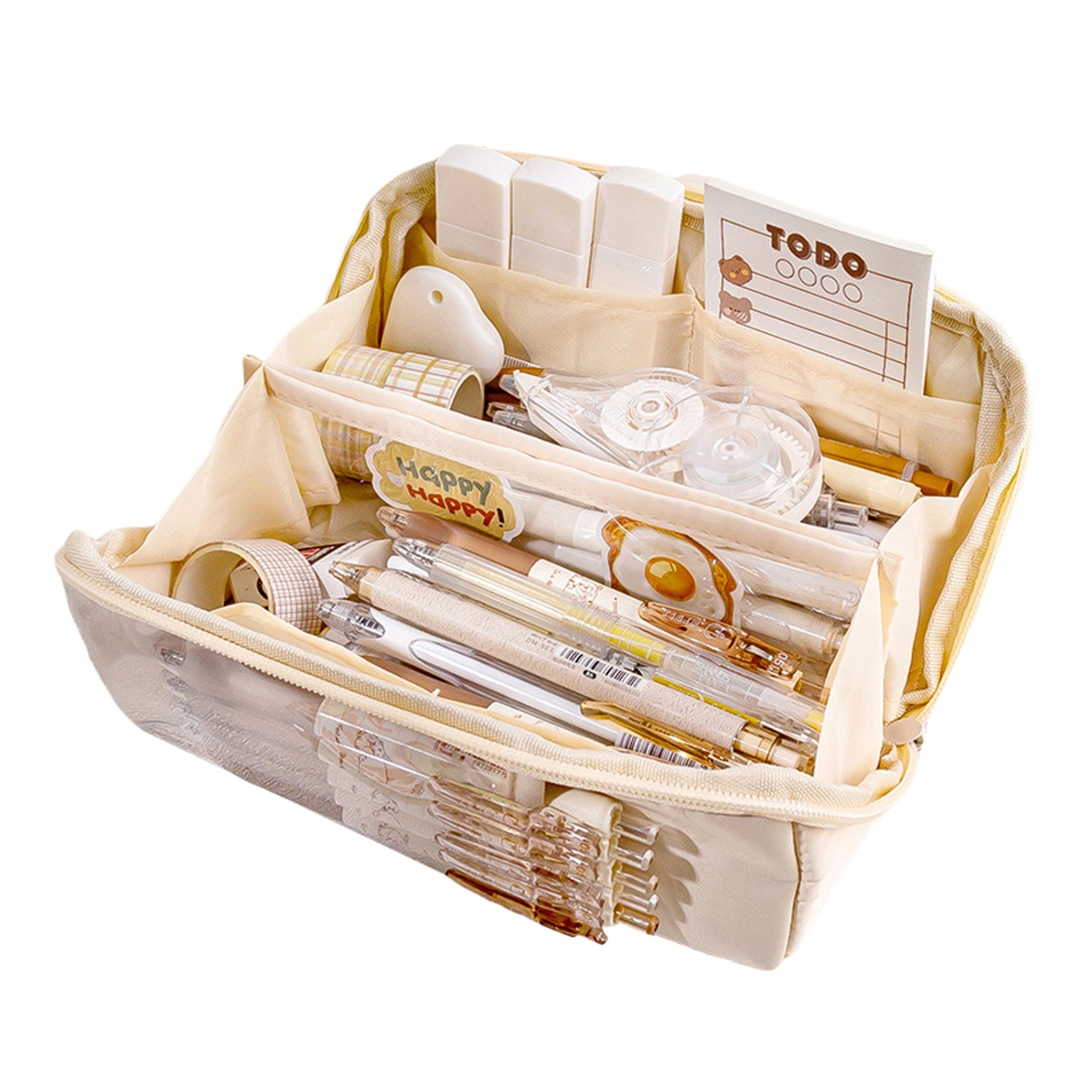Large Capacity Pencil Case Pen Pencil Pouch, Pencil Case with Zipper