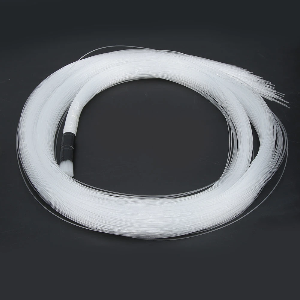 12V PMMA Fiber Optic Cable for Star Sky Ceiling Light Car Indoor Outdoor Decor(150pcs*0.75*2m)