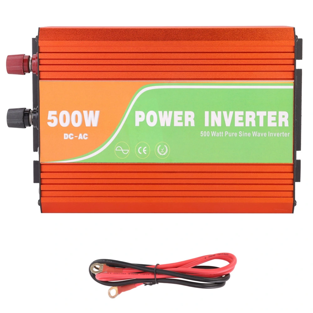 500W Household High Frequency Pure Sine Wave Solar Power Inverter DC AC Inverter Output Voltage 220V12V