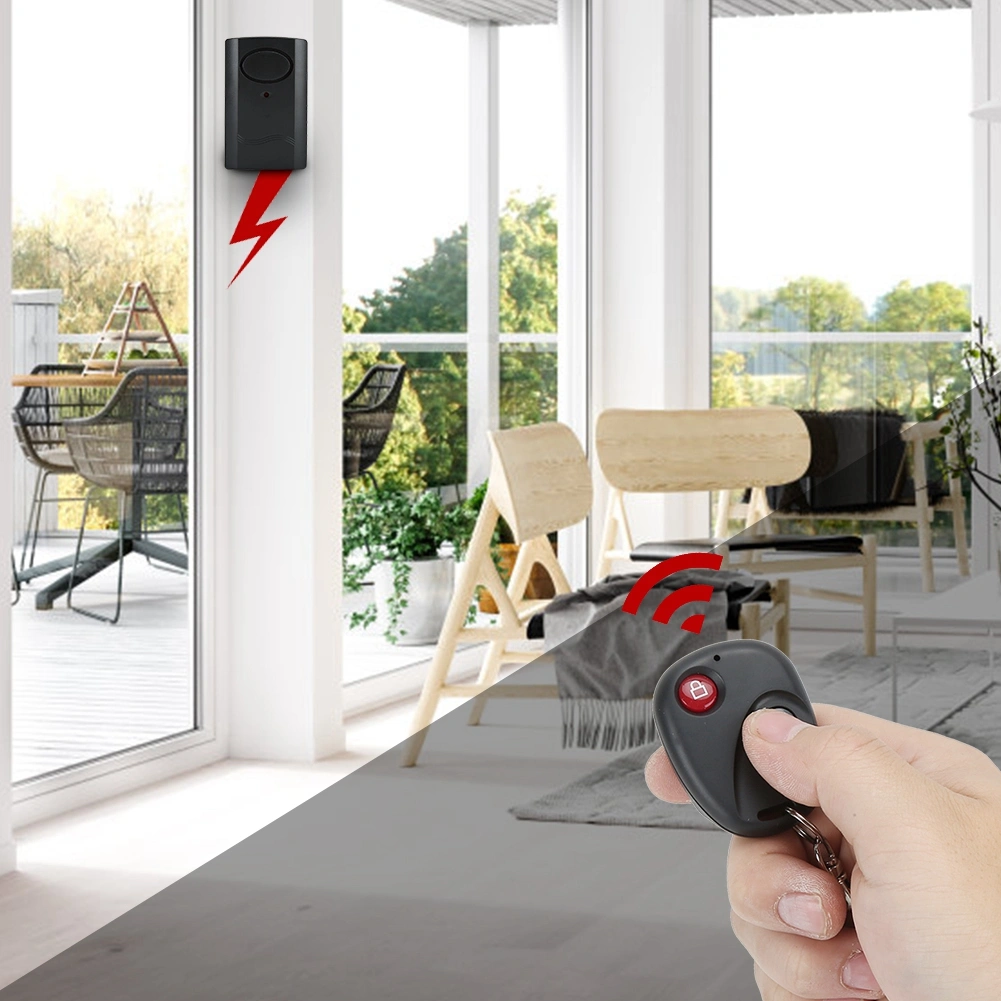 Wireless Door Sensor Remote Control Door Window Anti Theft Alarm System for Home Security