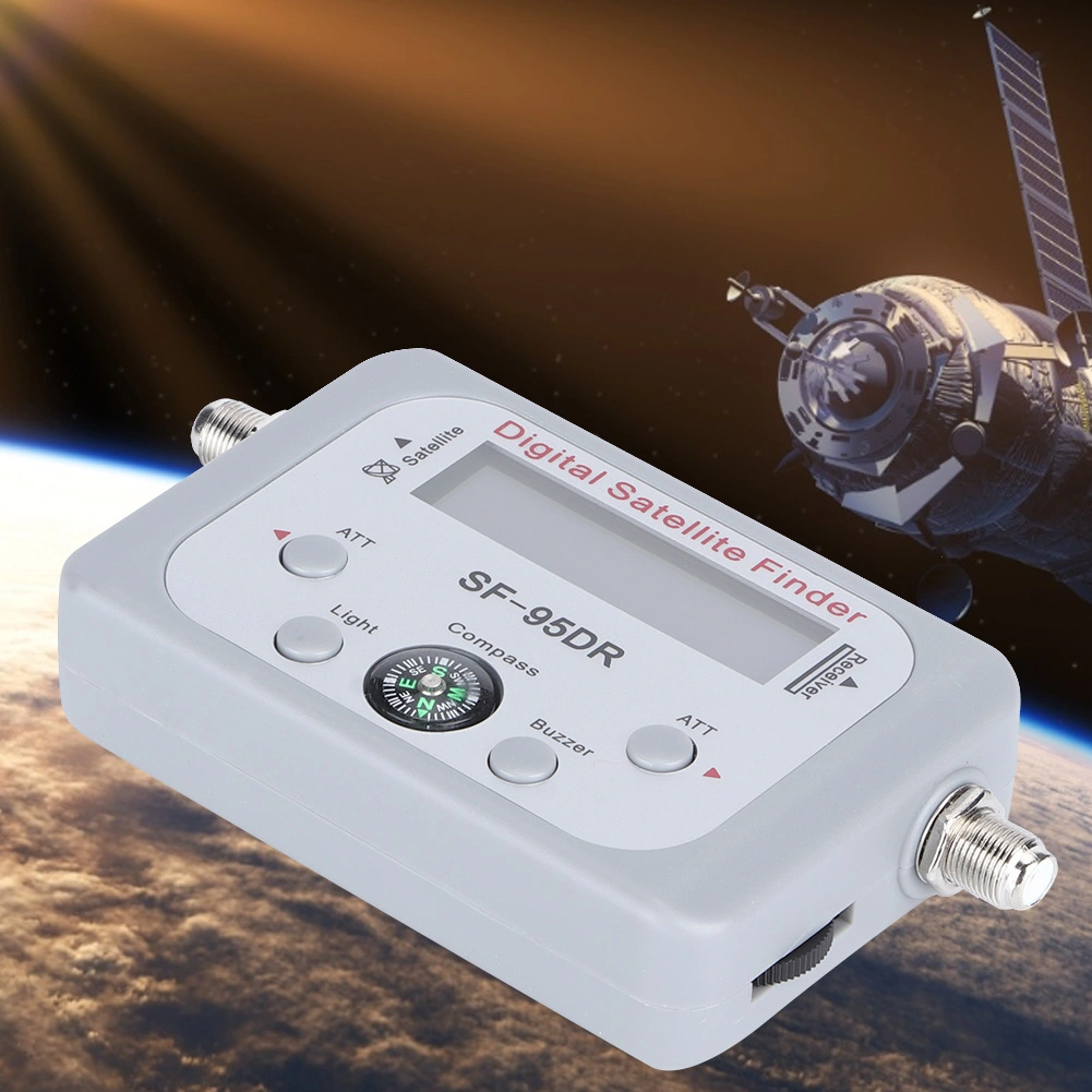 SF-95DR Digital Satellite Signal Meter Finder Instrument Equipment Support for DirecTV