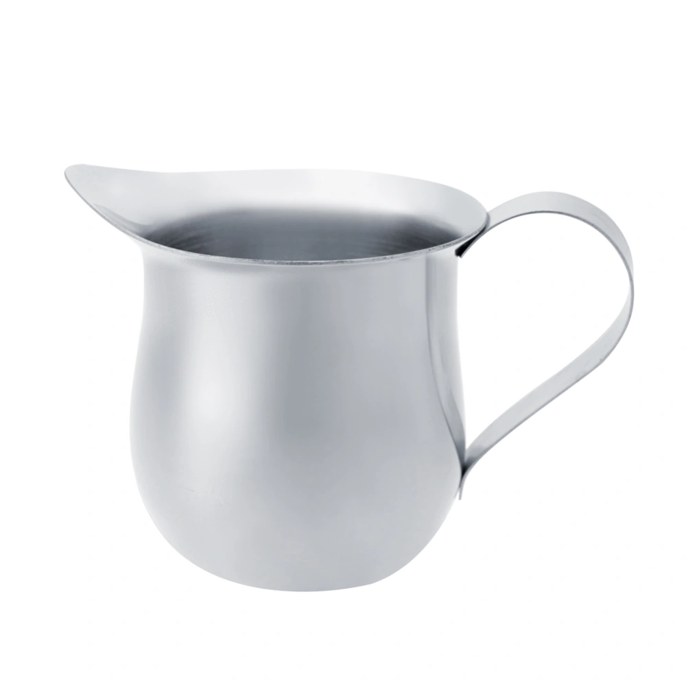 Milk Frothing Pitcher Stainless Steel Frothing Pitcher Jug for Coffee Cream Espresso(90ml)